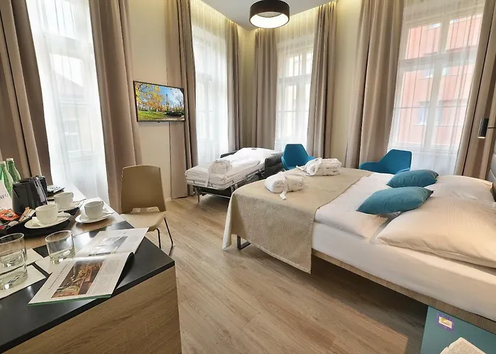 Ea New Town Hotell Prag